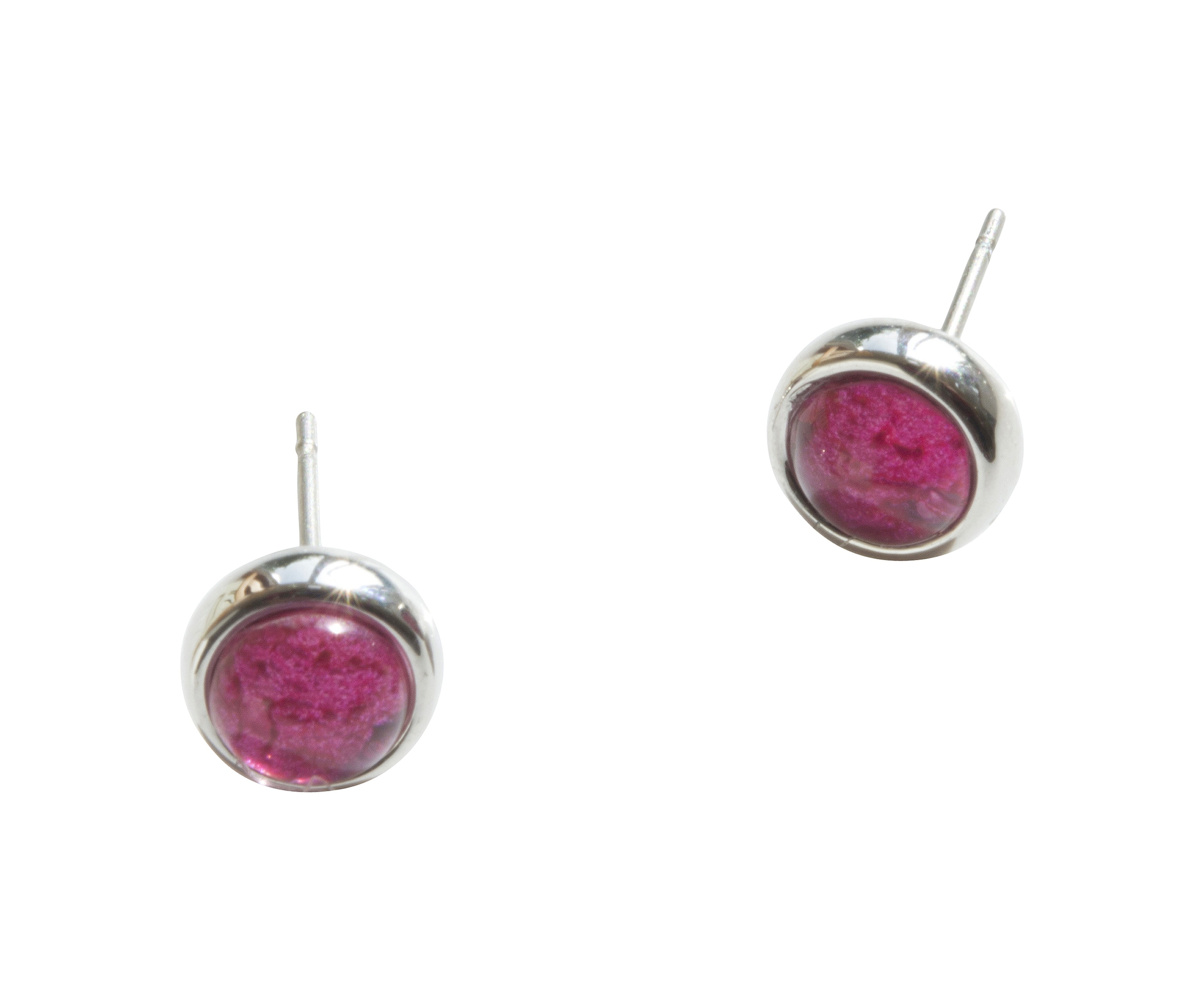 Pink Stud Earrings – Glitterarti