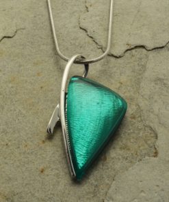 Emerald Green Arrow Shaped Pendant