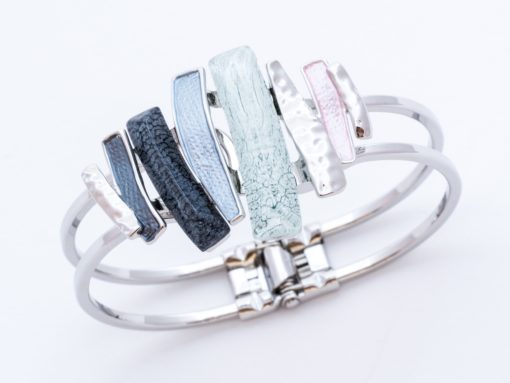 Pastel Layered Bar Bracelet