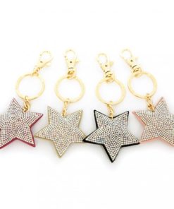 Sparkly Star Keyring or Bag Charm