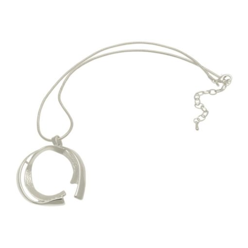 Contemporary Broken Circle Necklace