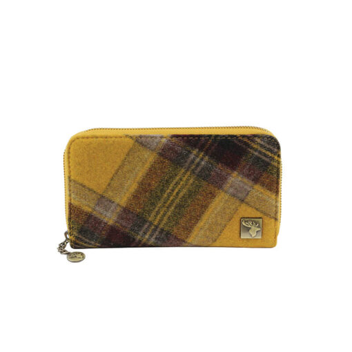 Mustard Tweed Purse